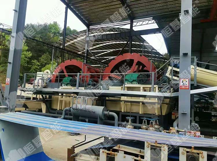 <b>安徽時(shí)產(chǎn)200噸河卵石制砂線</b>